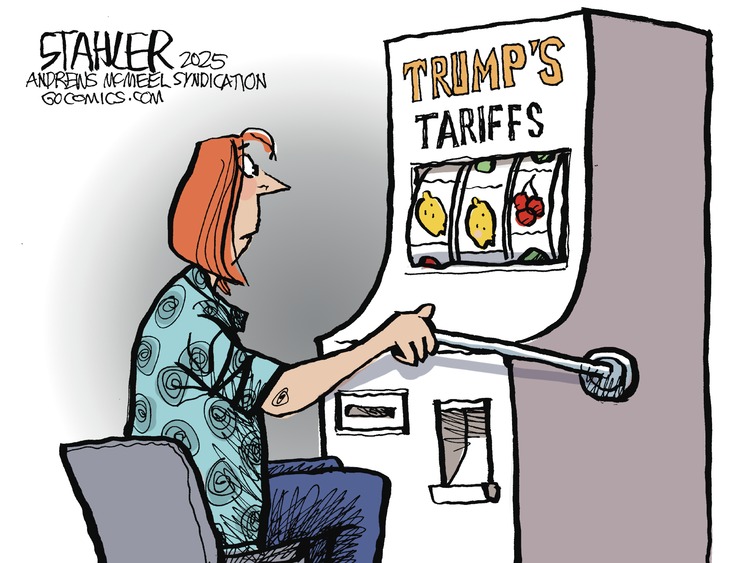 Jeff Stahler by Jeff Stahler on Sun, 06 Apr 2025