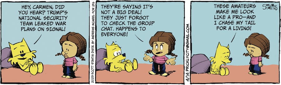 Prickly City by Scott Stantis on Mon, 14 Apr 2025