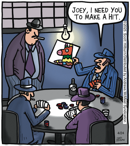 The Argyle Sweater by Scott Hilburn on Thu, 24 Apr 2025