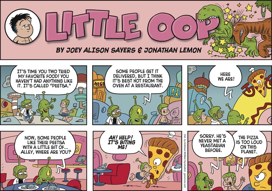 Alley Oop by Jonathan Lemon and Joey Alison Sayers on Sun, 04 May 2025