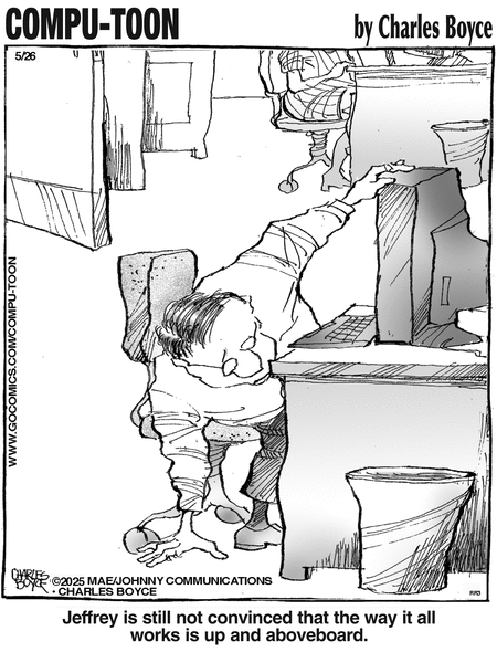 Compu-toon by Charles Boyce on Mon, 26 May 2025
