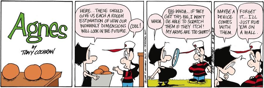 Agnes by Tony Cochran on Sun, 25 May 2025