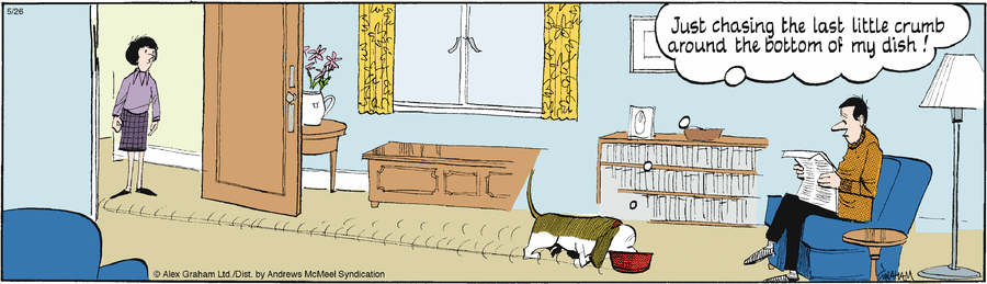 Fred Basset by Alex Graham on Mon, 26 May 2025
