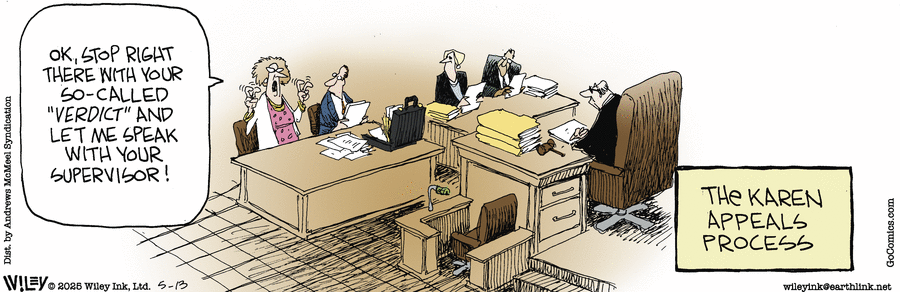 Non Sequitur by Wiley Miller on Tue, 13 May 2025