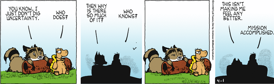 Over the Hedge by Michael Fry and T Lewis on Tue, 01 Apr 2025