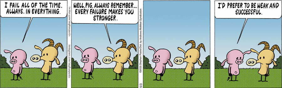 Pearls Before Swine by Stephan Pastis on Sat, 03 May 2025