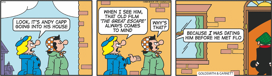 Andy Capp by Reg Smythe on Tue, 13 May 2025