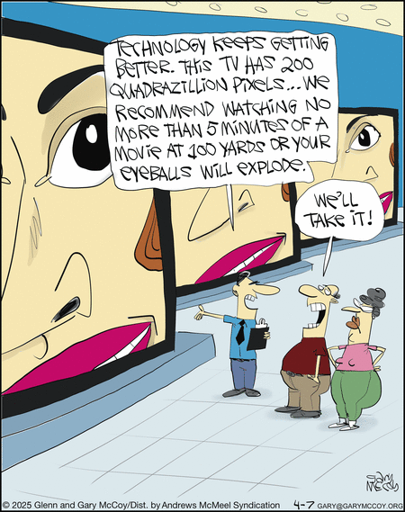 The Flying McCoys by Gary McCoy and Glenn McCoy on Mon, 07 Apr 2025
