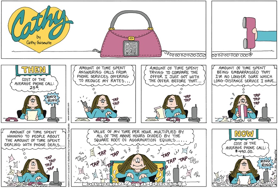 Cathy by Cathy Guisewite on Sun, 22 Jun 2025