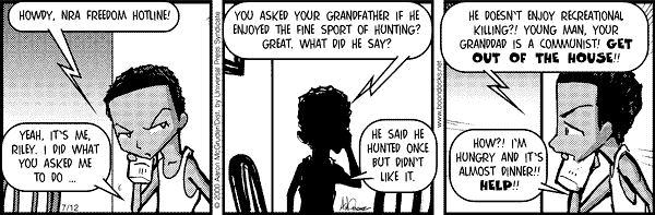 The Boondocks by Aaron McGruder on Fri, 25 Apr 2025