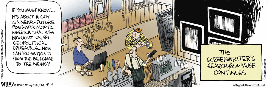 Non Sequitur by Wiley Miller on Fri, 09 May 2025