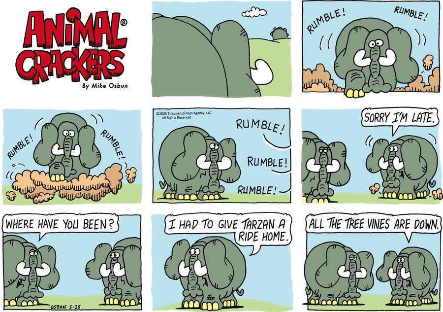 Animal Crackers by Mike Osbun on Sun, 25 May 2025