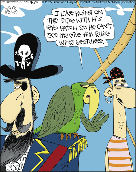 The Flying McCoys by Gary McCoy and Glenn McCoy on Wed, 30 Apr 2025