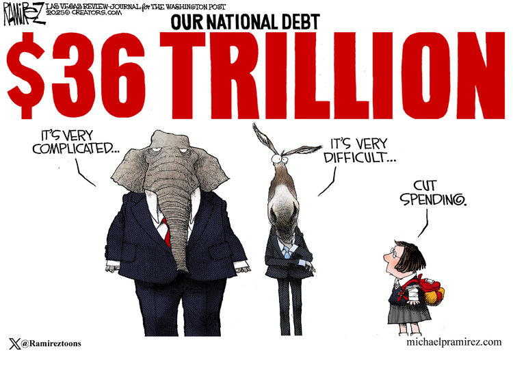 Michael Ramirez by Michael Ramirez on Fri, 30 May 2025