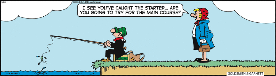 Andy Capp by Reg Smythe on Tue, 20 May 2025
