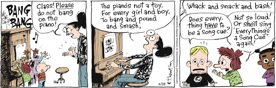 Cul de Sac by Richard Thompson on Mon, 28 Apr 2025