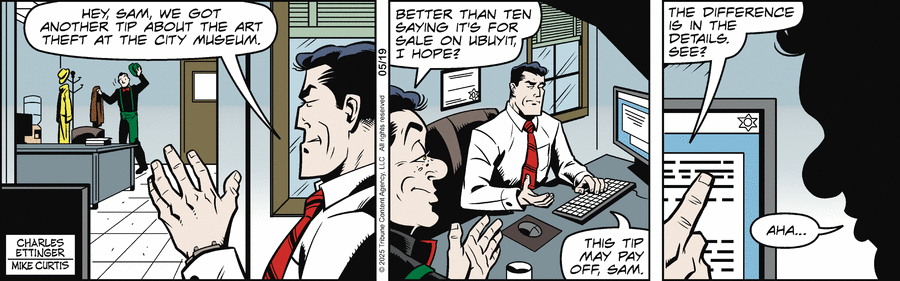 Dick Tracy by Charles Ettinger and Joe Staton and Mike Curtis on Mon, 19 May 2025