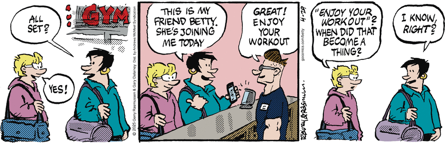 Betty by Gary Delainey and Gerry Rasmussen on Tue, 29 Apr 2025