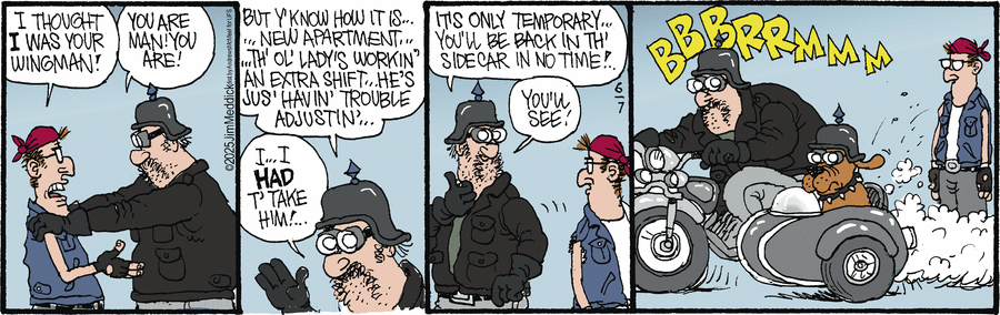 Monty by Jim Meddick  on Sat, 07 Jun 2025