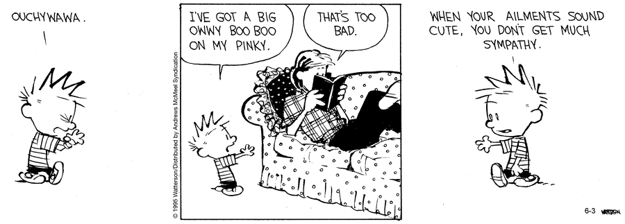 Calvin and Hobbes by Bill Watterson on Tue, 03 Jun 2025