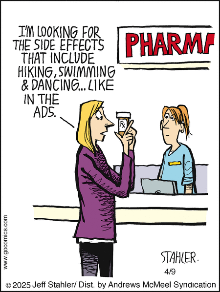 Moderately Confused by Jeff Stahler  on Wed, 09 Apr 2025