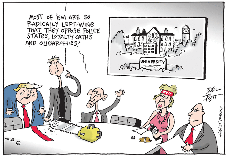 Joel Pett by Joel Pett on Wed, 16 Apr 2025