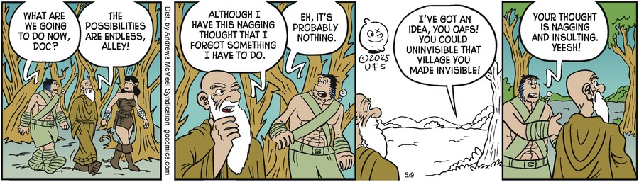Alley Oop by Jonathan Lemon and Joey Alison Sayers on Fri, 09 May 2025