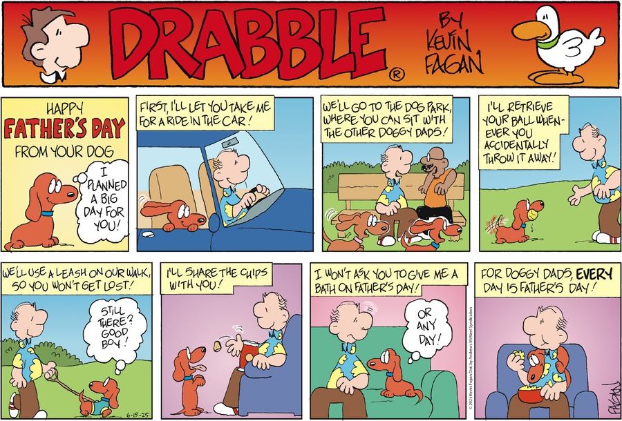 Drabble by Kevin Fagan on Sun, 15 Jun 2025
