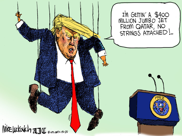 Mike Luckovich by Mike Luckovich on Wed, 14 May 2025