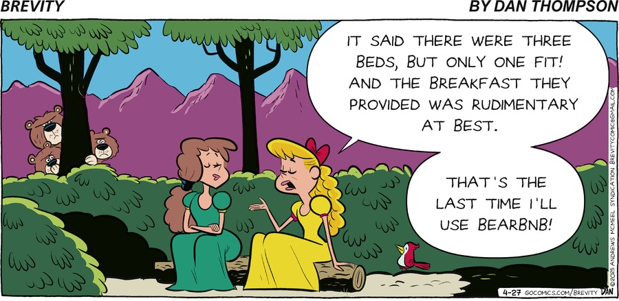 Brevity by Dan Thompson on Sun, 27 Apr 2025