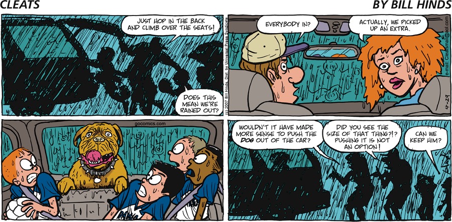 Cleats by Bill Hinds on Mon, 07 Apr 2025