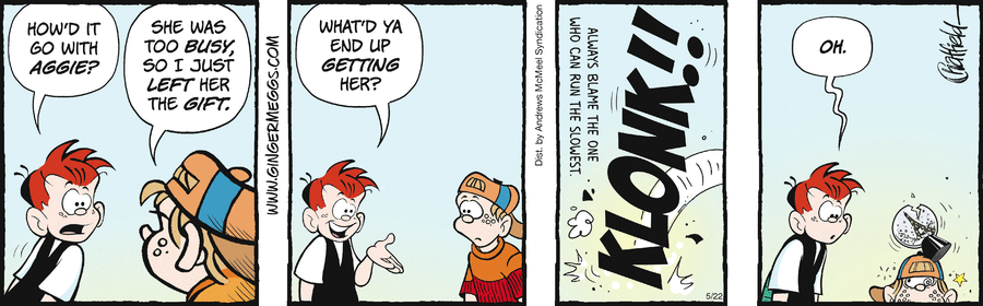 Ginger Meggs by Jason Chatfield on Thu, 22 May 2025