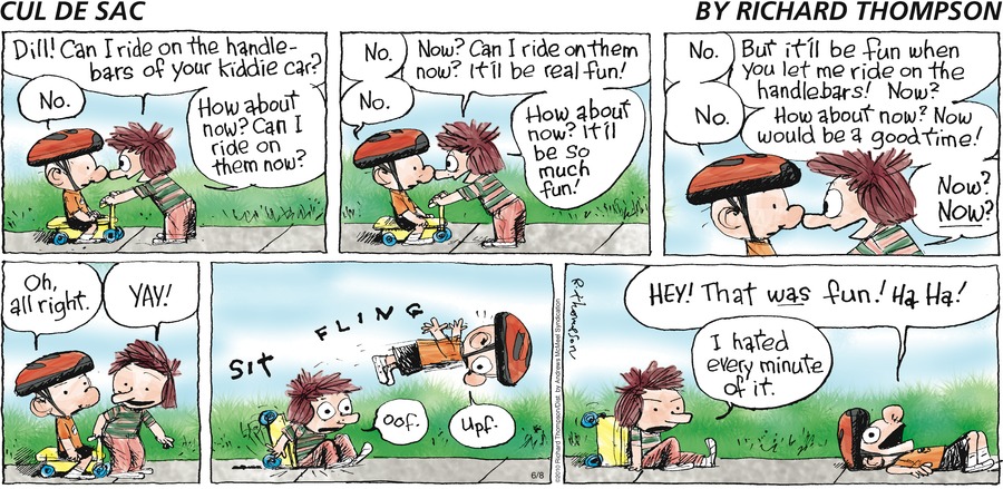 Cul de Sac by Richard Thompson on Sun, 08 Jun 2025