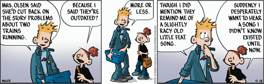 Frazz by Jef Mallett on Fri, 18 Apr 2025