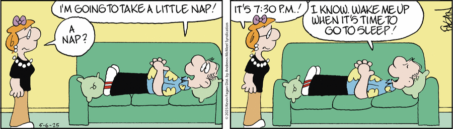 Drabble by Kevin Fagan on Tue, 06 May 2025