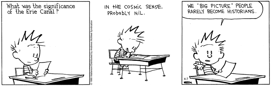 Calvin and Hobbes by Bill Watterson on Mon, 07 Apr 2025