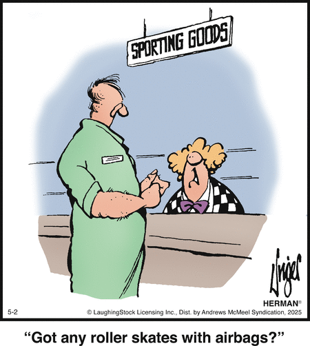 Herman by Jim Unger on Fri, 02 May 2025
