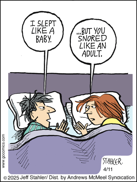 Moderately Confused by Jeff Stahler  on Fri, 11 Apr 2025