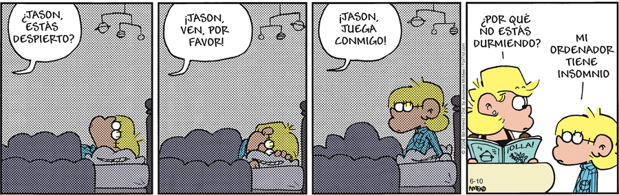 FoxTrot en Español by Bill Amend on Tue, 10 Jun 2025