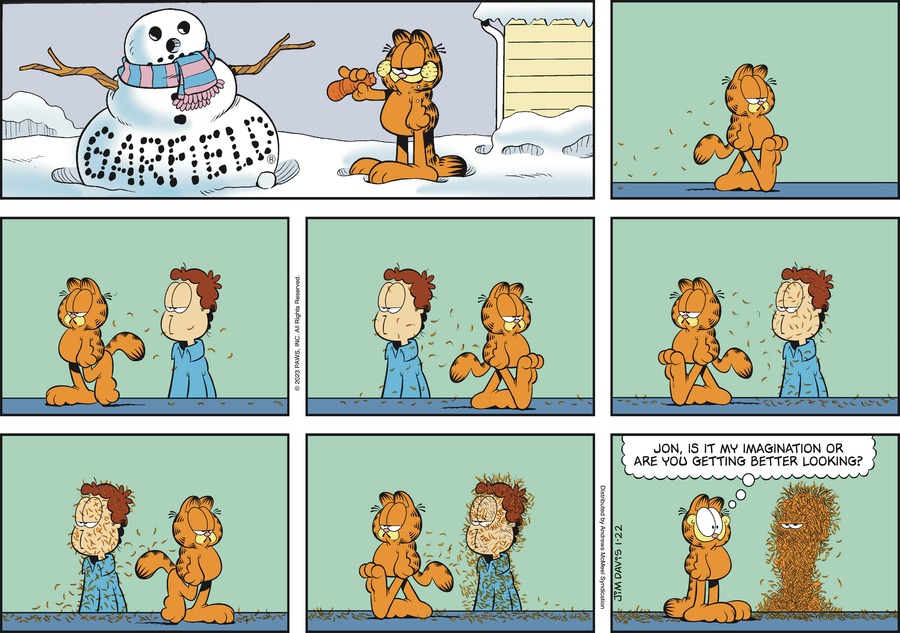 Garfield by Jim Davis for January 22, 2023 | GoComics