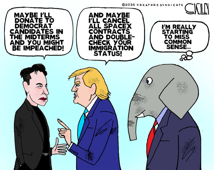 Steve Kelley by Steve Kelley on Mon, 09 Jun 2025