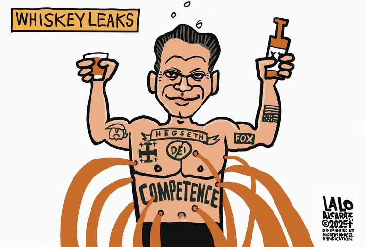 Lalo Alcaraz by Lalo Alcaraz on Thu, 27 Mar 2025