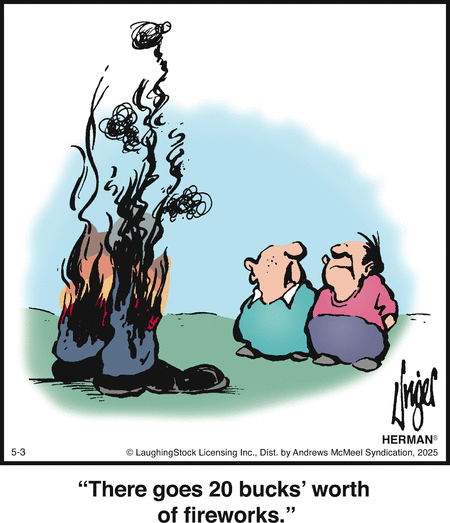 Herman by Jim Unger on Sat, 03 May 2025