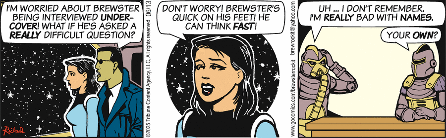 Brewster Rockit by Tim Rickard on Fri, 13 Jun 2025