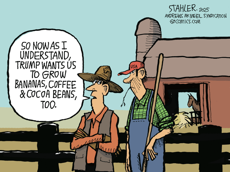 Jeff Stahler by Jeff Stahler on Thu, 03 Apr 2025