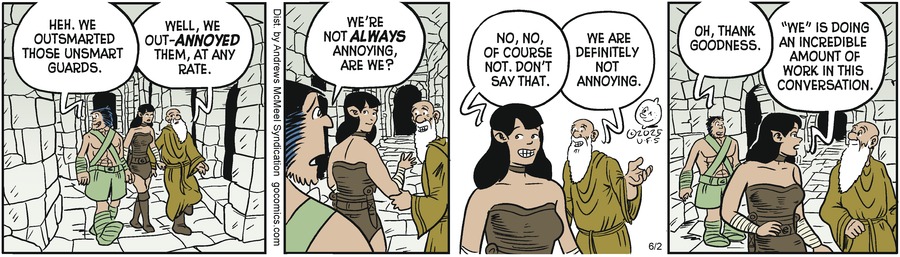 Alley Oop by Jonathan Lemon and Joey Alison Sayers on Mon, 02 Jun 2025