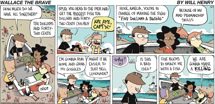 Wallace the Brave by Will Henry on Sun, 01 Jun 2025