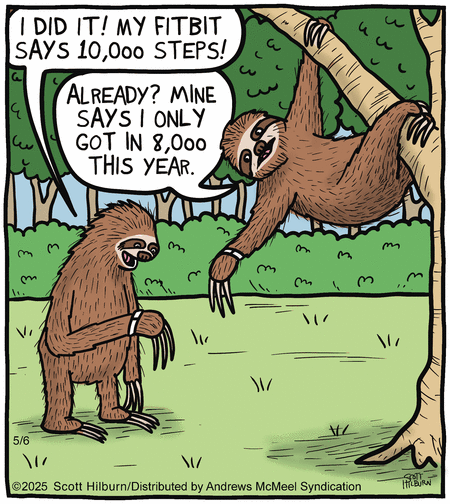 The Argyle Sweater by Scott Hilburn on Tue, 06 May 2025