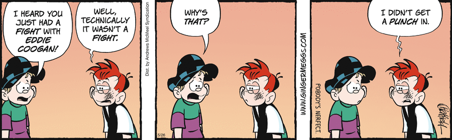 Ginger Meggs by Jason Chatfield on Mon, 26 May 2025