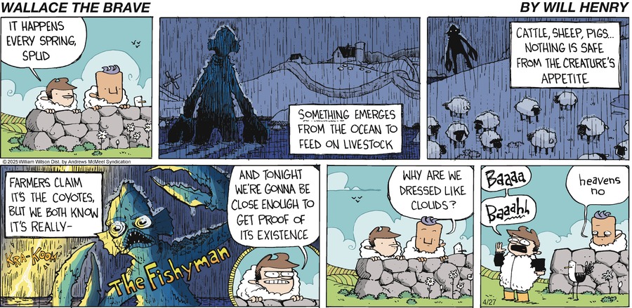 Wallace the Brave by Will Henry on Sun, 27 Apr 2025